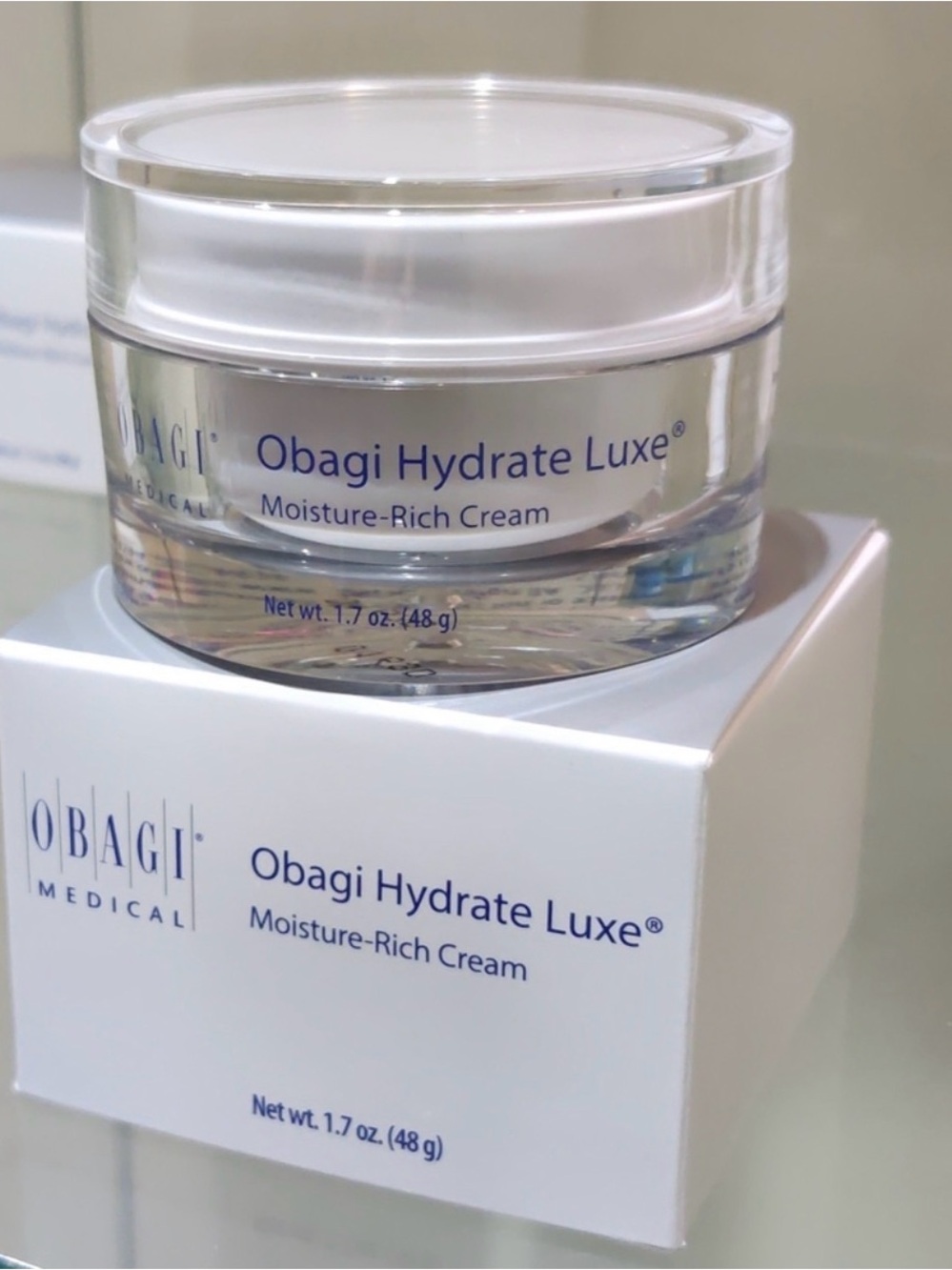 Obagi Hydrate Luxe Moisture-Rich Cream — White and Clear